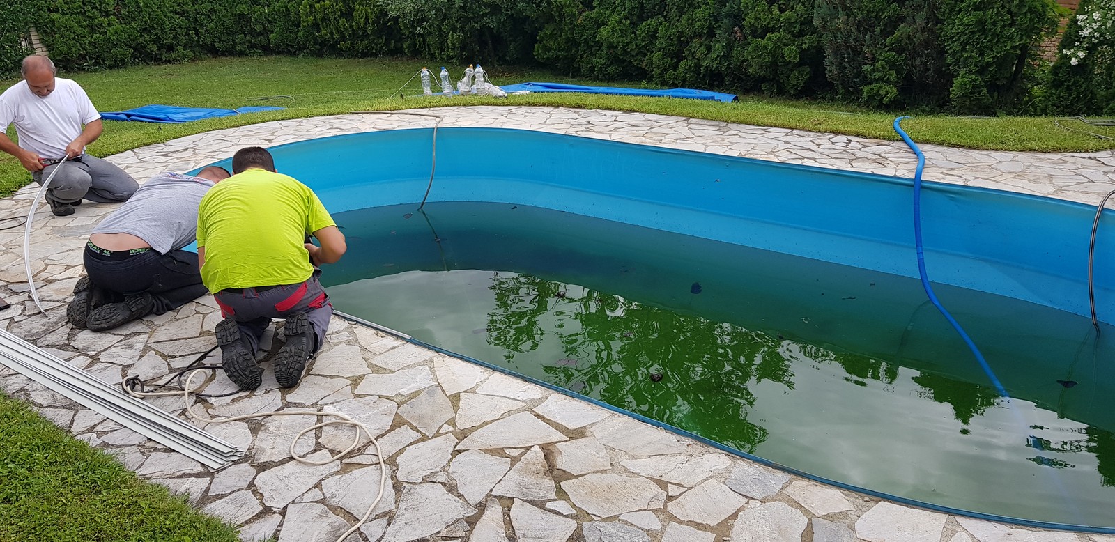 Vrnjačka banja - zamena lajnera — PoolMaster projekat
