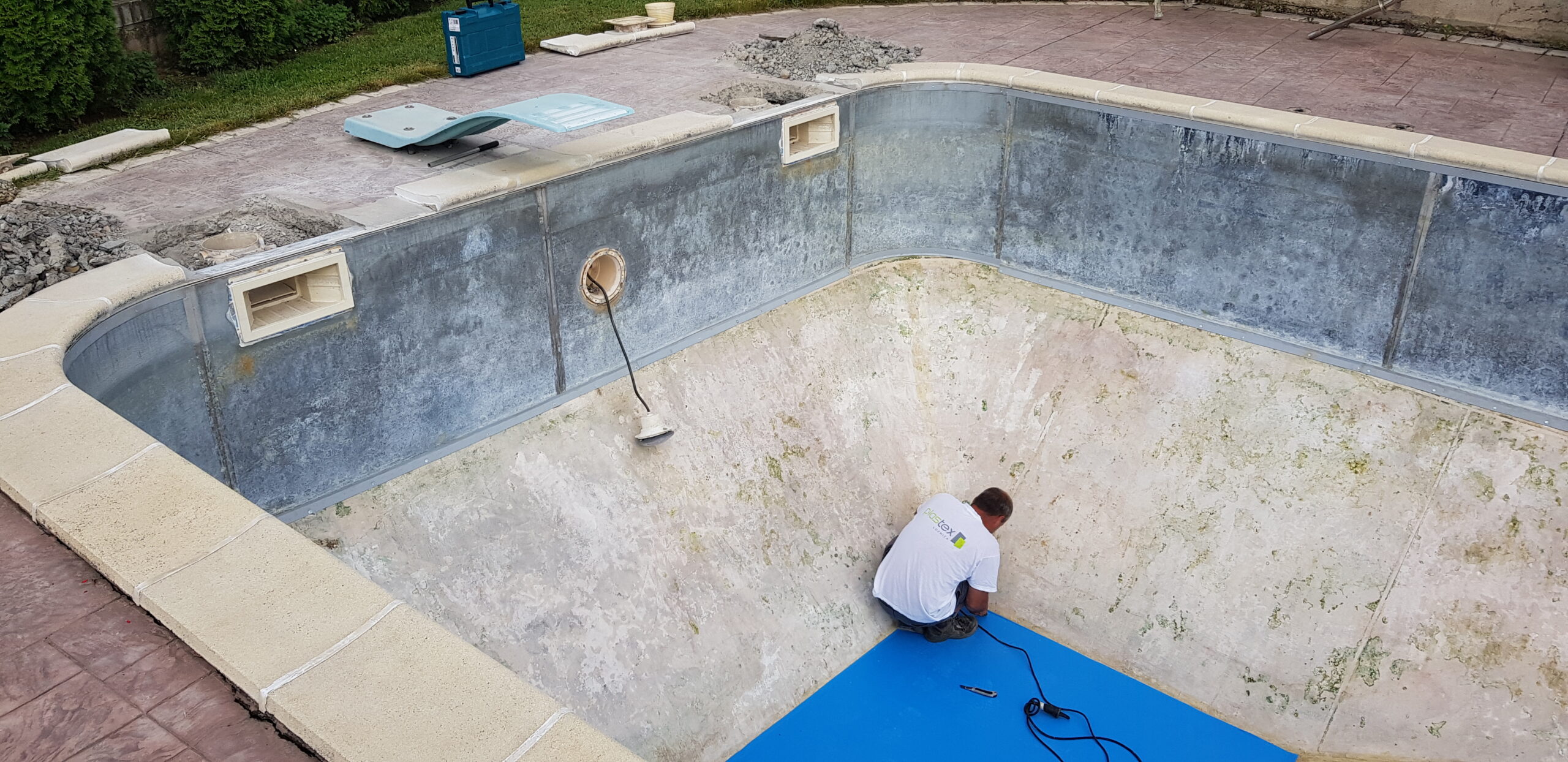 Knić - Rekonstrukcija bazena — PoolMaster projekat