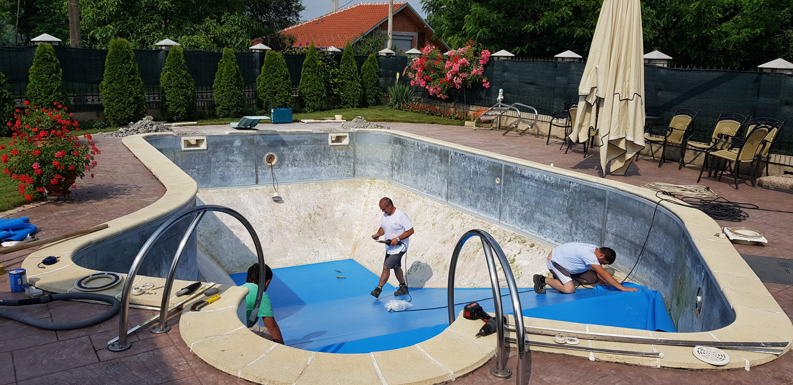 Knić - Rekonstrukcija bazena — PoolMaster projekat