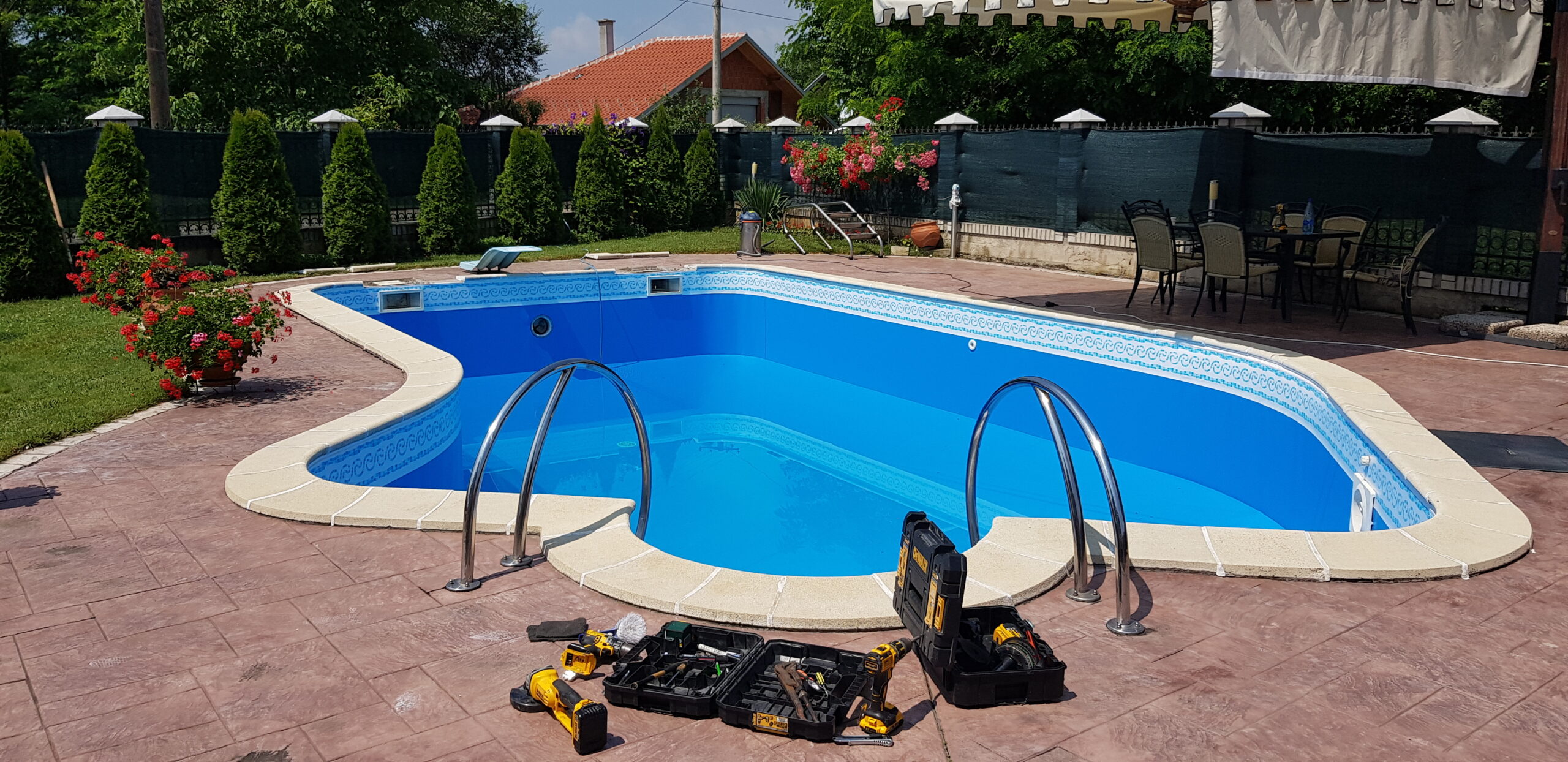 Knić - Rekonstrukcija bazena — PoolMaster projekat