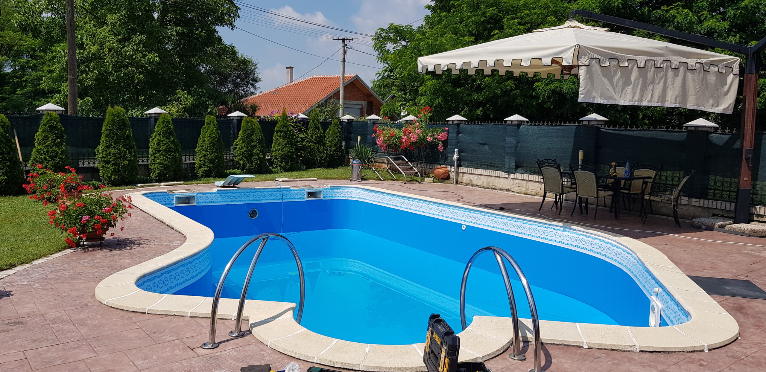 Knić - Rekonstrukcija bazena — PoolMaster projekat